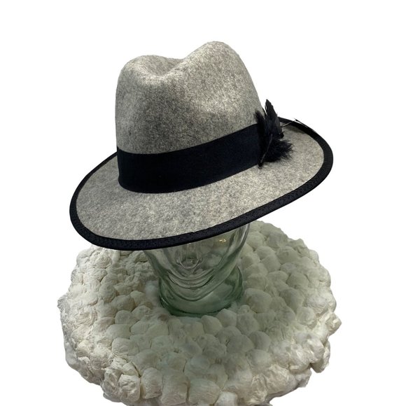 Handmade Gray Wool Rancher - Picture 7 of 10